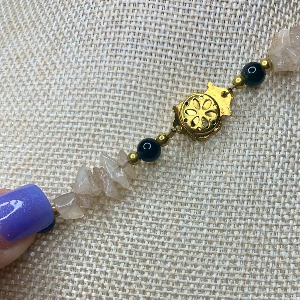 Lee Sands Pink Plumeria Floral Necklace - Picture 12 of 12